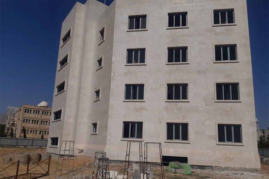 ساخت و نصب پنجره آلومینیوم ترمالبریک پروژه در حال ساخت اداره گاز شیراز (5)