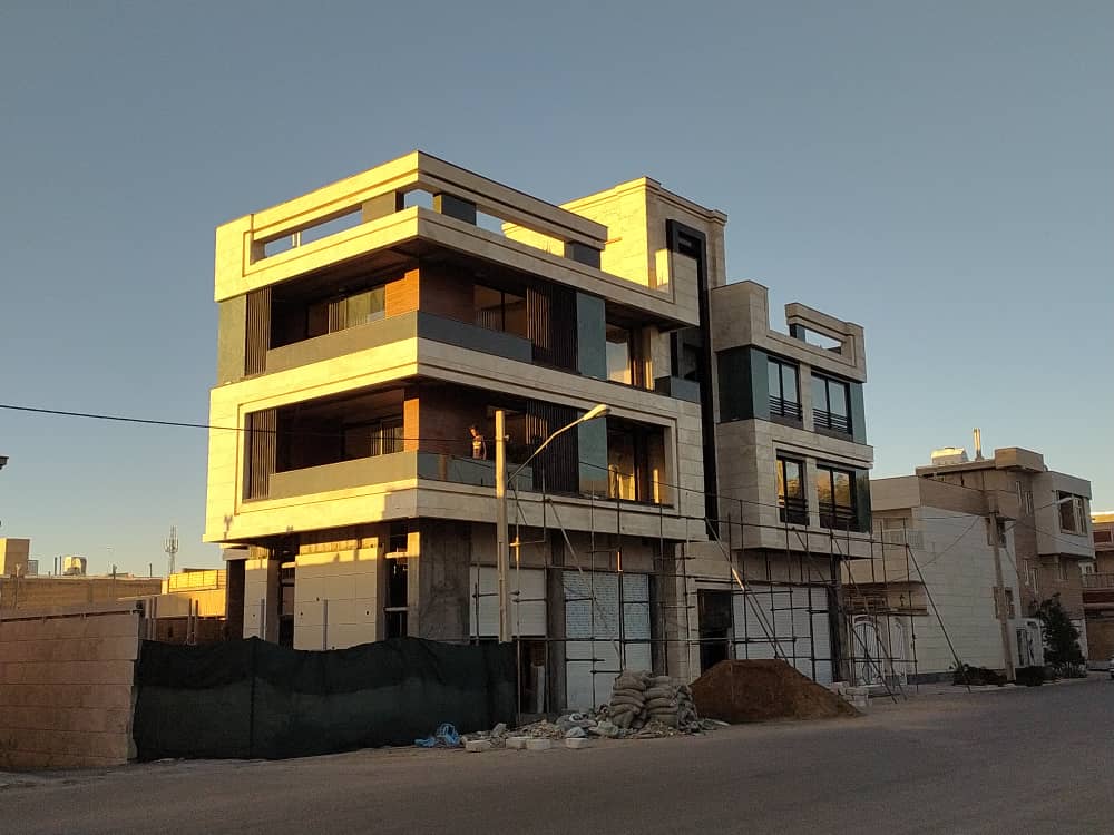 پروژه سرکارخانم دکتر کیخسرو- آلومنیوم مشکی(آنادایز مات) از برند آلترال