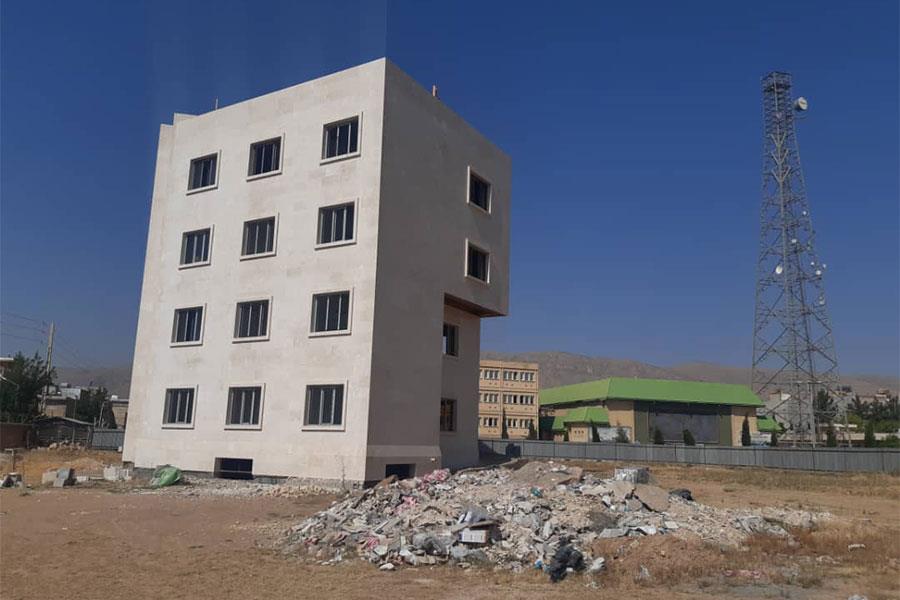 ساخت و نصب پنجره آلومینیوم ترمالبریک پروژه در حال ساخت اداره گاز شیراز (3)